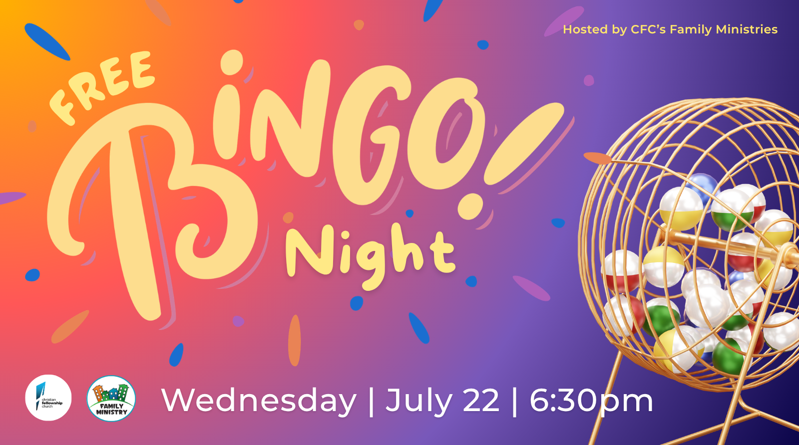 calendar event- Bingo Night